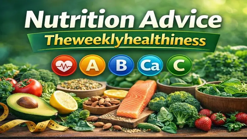Nutrition Advice Theweeklyhealthiness: A Simple Guide to Healthy Eating and Better Living